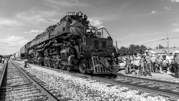 Big Boy 4014 " Union Pacific" as it visits McAlister Oklahoma thumbnail