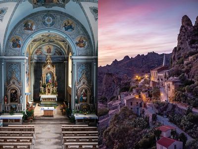 OPENER Church of Santa Lucia; Pentedattilo