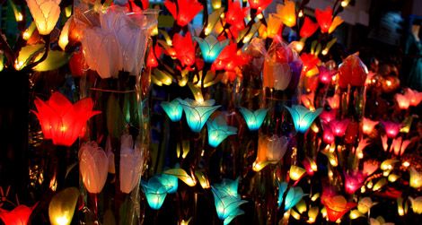 Lamps at the Chiang Mai market