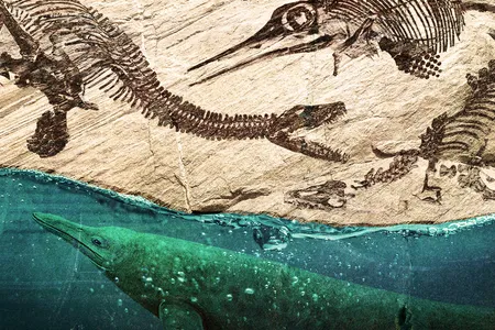 Fossils indicate a variety of marine reptiles swam through ancient seas.