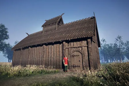A digital reconstruction of the newly unearthed Norse godhouse