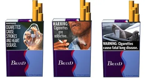 do warnings on cigarettes work Images on Cigarette Packs Are Scarier to Smokers Than Text Warnings
