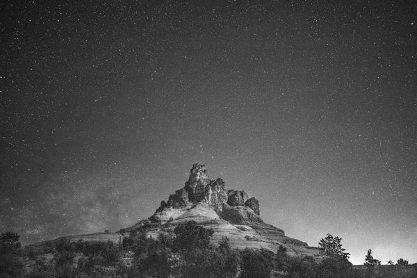 Bell Rock and Milky Way, Sedona thumbnail