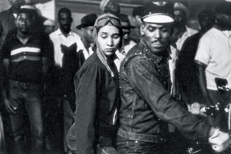 Frank sought to compile "a spontaneous record of a man seeing this country for the first time."  Indianapolis, 1956 is typically short on particulars but laden with symbols.