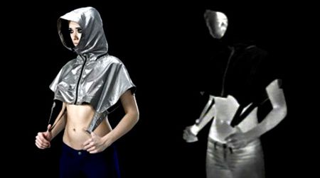 The Stealth Wear hoodie in thermal IR