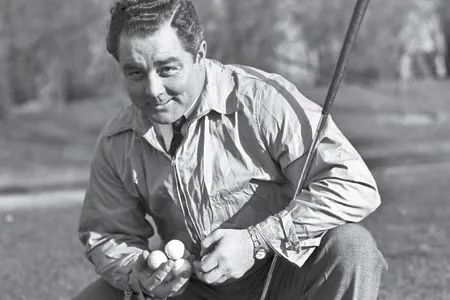 On the golf course, Montague would bet on anything, even if it involved equipment not usually found in a golf bag.