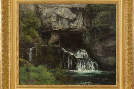 The Source of the Lison&nbsp;(1864) by&nbsp;Gustave Courbet