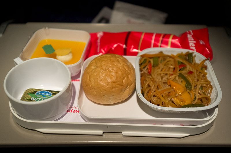 airplane food