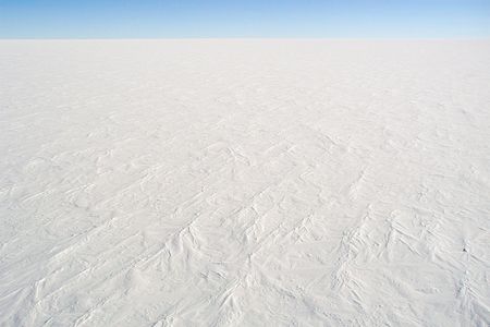 The Antarctic plateau. Very, very, very cold. Now, imagine it in winter.
