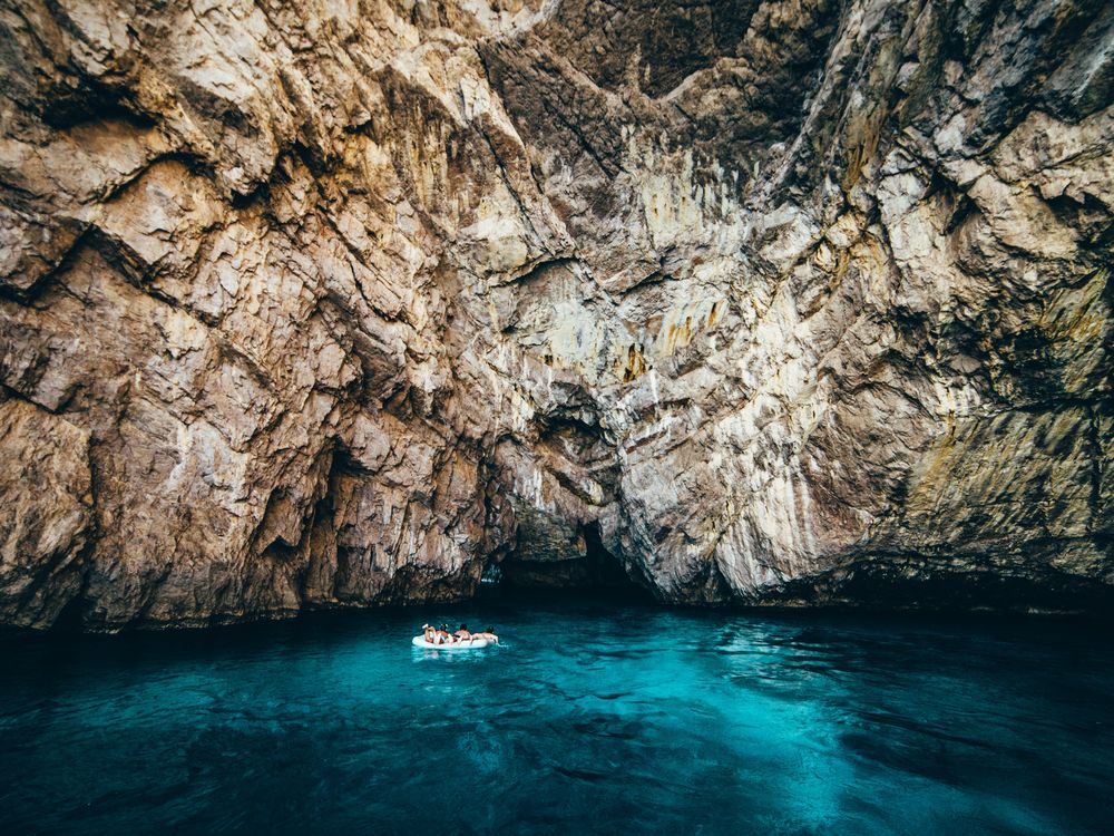 The Emerald Grotto Of Capri Italy Smithsonian Photo Contest