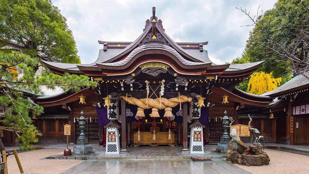 Kushida Shrine in Fukuoka