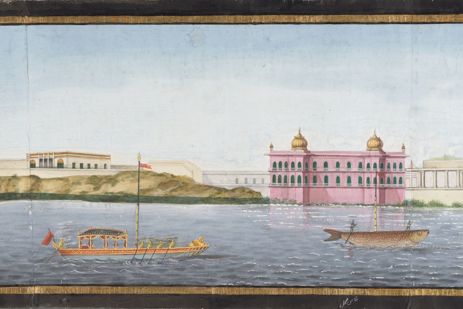 A Mysterious, Monumental Scroll on Public Display for the First Time Paints a Picture of Artistic Fusion in Colonial India