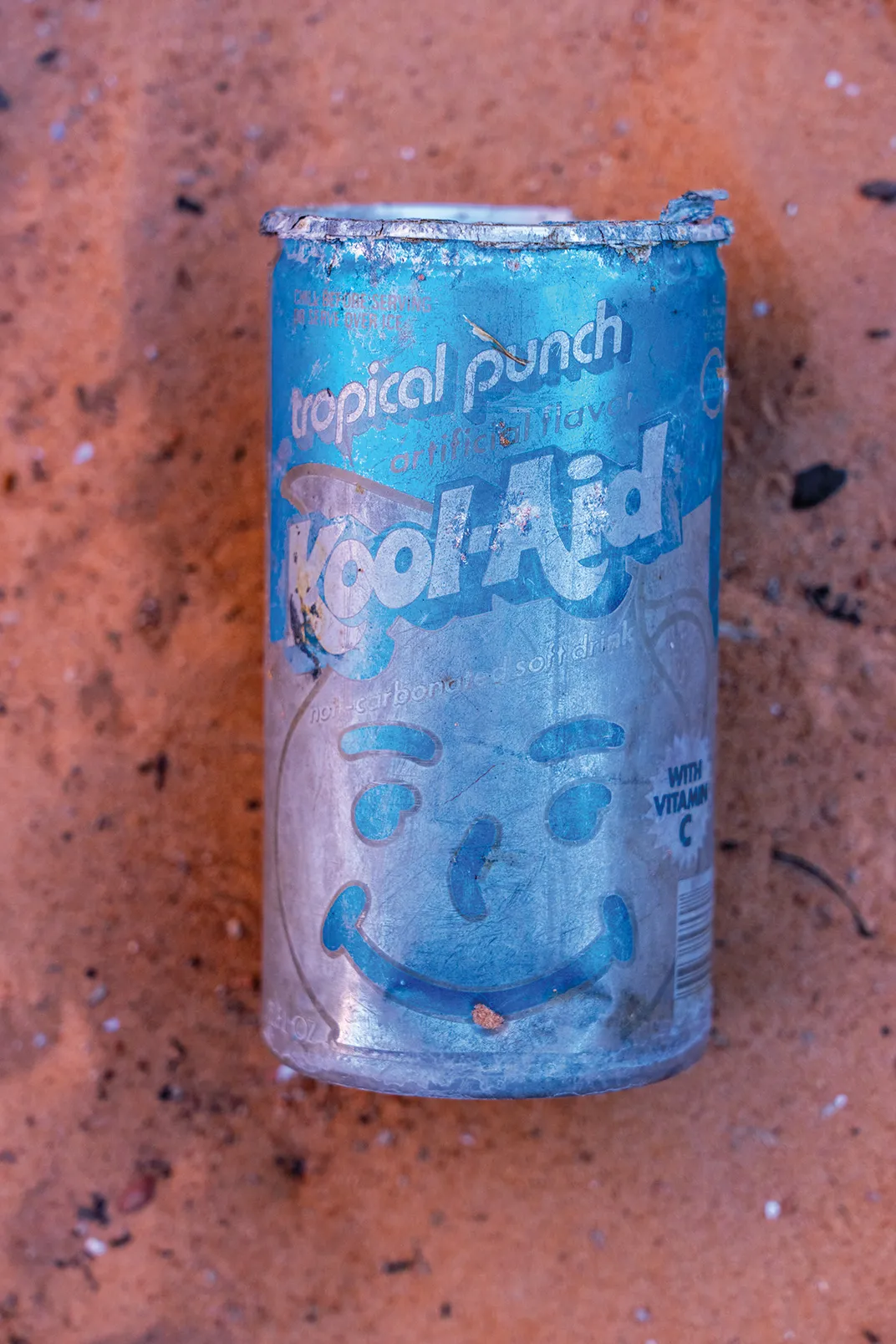 Kool-Aid Can in Glen Canyon