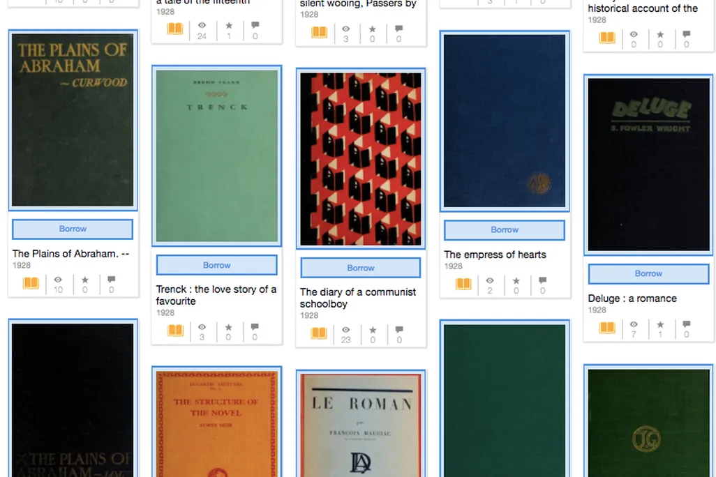 National Emergency Library screenshot