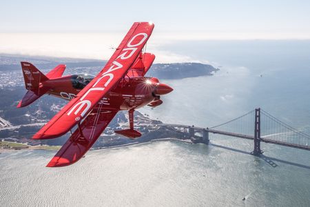 Sean D. Tucker says the Oracle Challenger III is "truly a magic carpet—just a dream to fly."