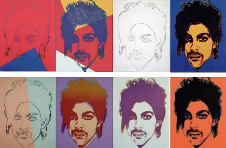 Andy Warhol's Prince series