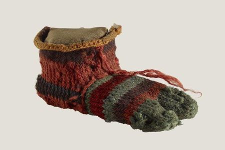 Child's left-foot sock