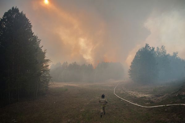 Forest fire in Siberia thumbnail