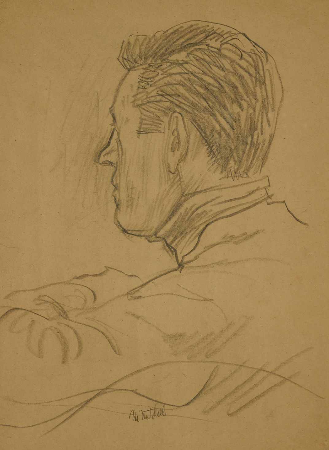 J.D. Salinger portrait