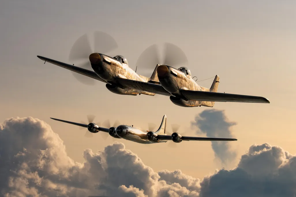 only flying Twin Mustang
