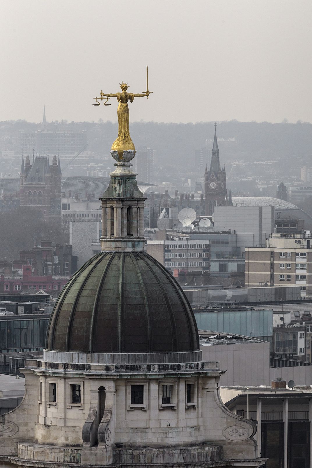 The Old Bailey From St Pauls Cathedral Smithsonian Photo Contest