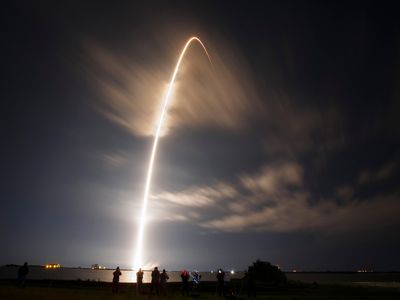 The unmanned Falcon 9 rocket propelled critical supplies to the International Space Station. 