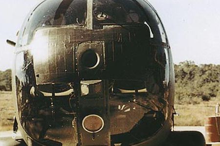 The Quiet One had a forward-looking infrared (FLIR) camera on its belly that helped the pilots navigate at night.