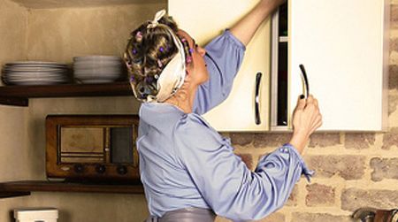 An old kitchen can still have its charms.