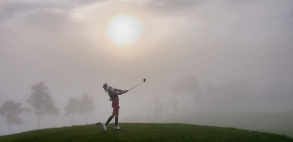 Golfing in the mist thumbnail