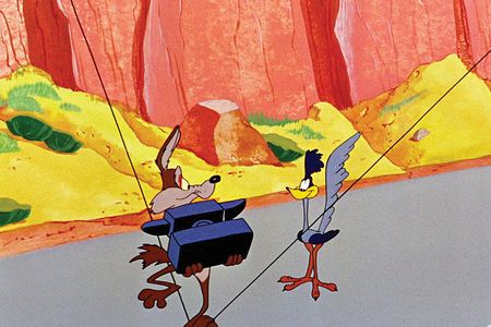 Wile E. Coyote caught in his own trap