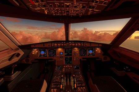 Airliner cockpits are designed for two pilots, but they’re so highly automated NASA has studied single-pilot ops.