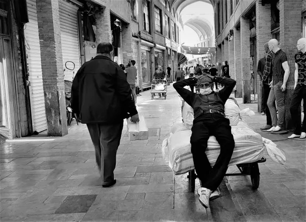 A short nap in Tehran Grand Bazaar thumbnail