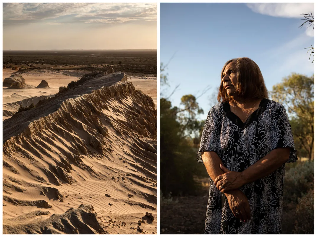 Walls of China landscape at Lake Mungo and Mary Pappin