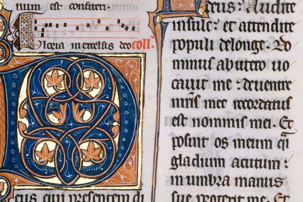Page of Beauvais Missal