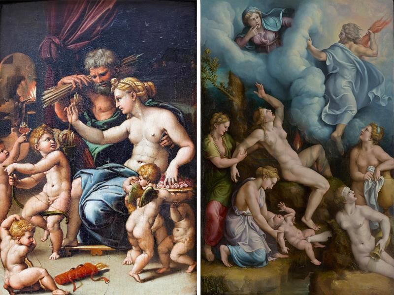 Paintings by Giulio Romano