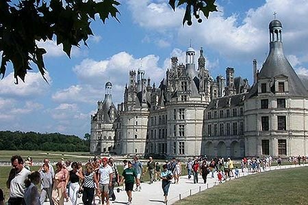 Château de Chambord has 440 rooms and a fireplace for every day of the year.