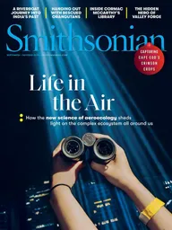 Cover of Smithsonian magazine issue from September/October 2025