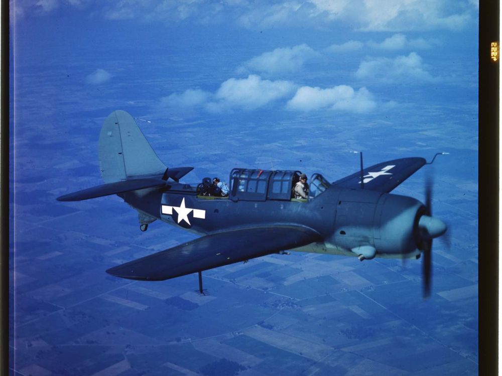 The Curtiss SB2C Helldiver