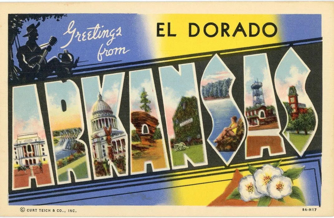 The Immigrant Story Behind the Classic Greetings From Postcards, Travel