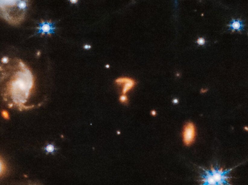 What Is This 'Cosmic Question Mark' Captured by the James Webb Space  Telescope?, Smart News