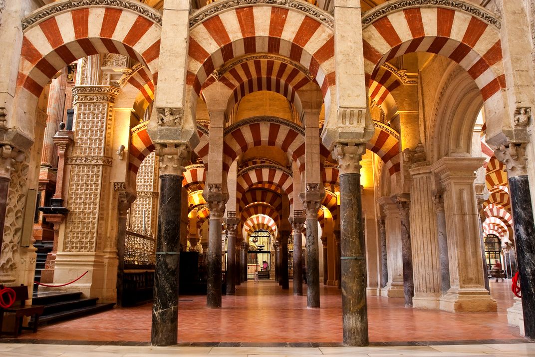 The Mezquita of Cordoba, a cathedral and former mosque 