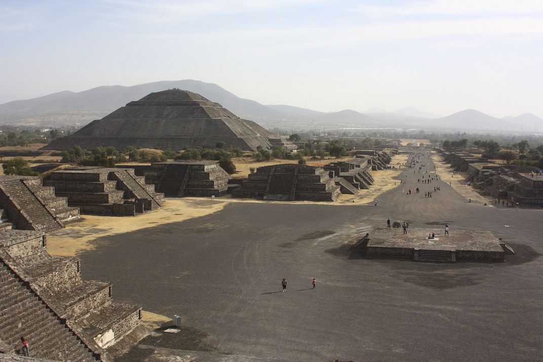 Teotihuacan pyramid