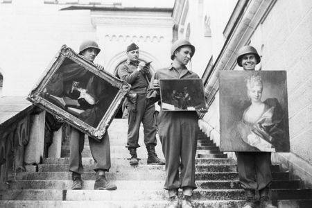 Allied soldiers rescued the portrait and other works from Germany's Neuschwanstein Castle in 1945.