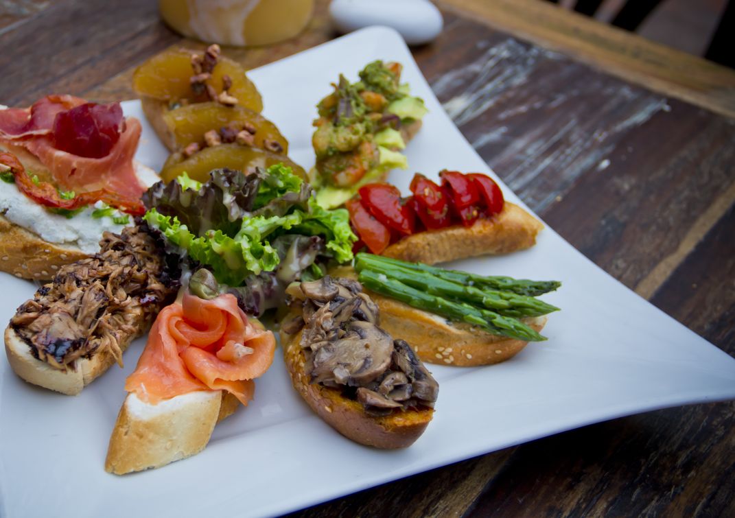 Traditional Spanish tapas