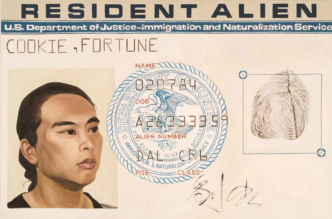 Resident Alien, Hung Liu, 1988