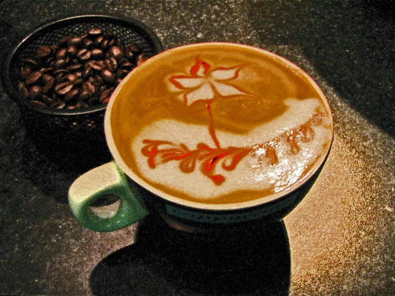 Fancy cup of coffee Smithsonian Photo Contest Smithsonian Magazine