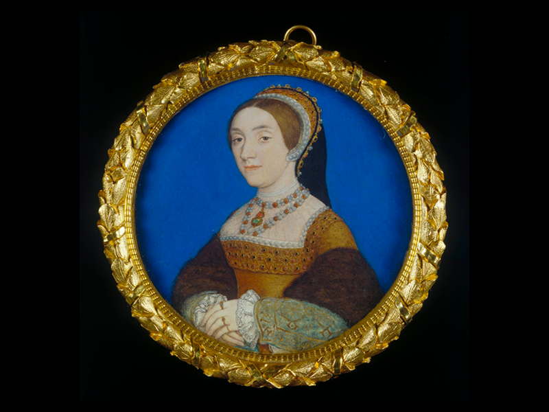 Hans Holbein miniature of Anne of Cleves or Catherine Howard