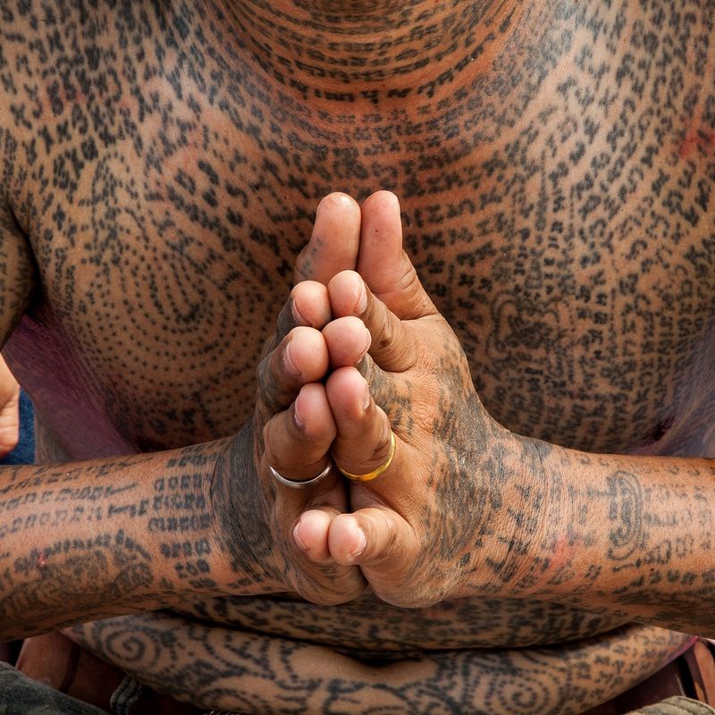See-Through Shape Tattoo Leggings - Nativ Tattoo