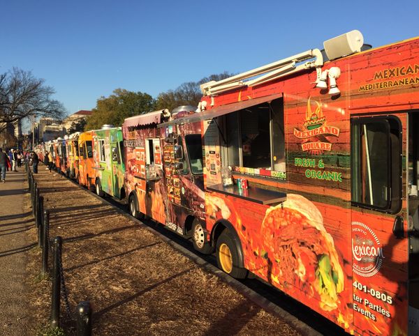 Food trucks on the National Mall thumbnail