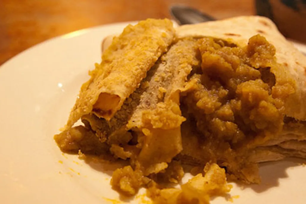 Roti, a Trinidad specialty